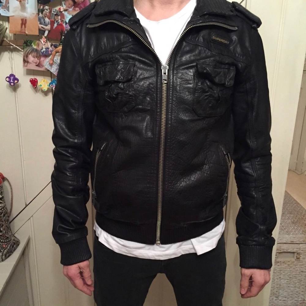 Superdry Ryan Leather Jacket